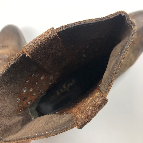 Diba True "Flying Solo" Studded Distressed Boots - Picture 9 of 11